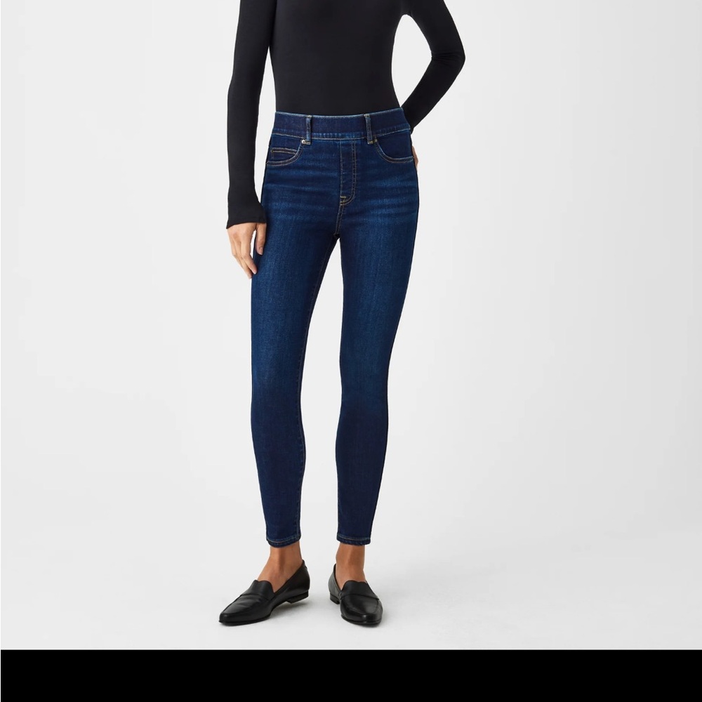 Spanx Ankle skinny jeans, midnight shade
